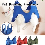 Pet Grooming Hammock Pet Restraint Bag Puppy Nail Trimming Helper Dog Hanging Harness Dog Holder Pet