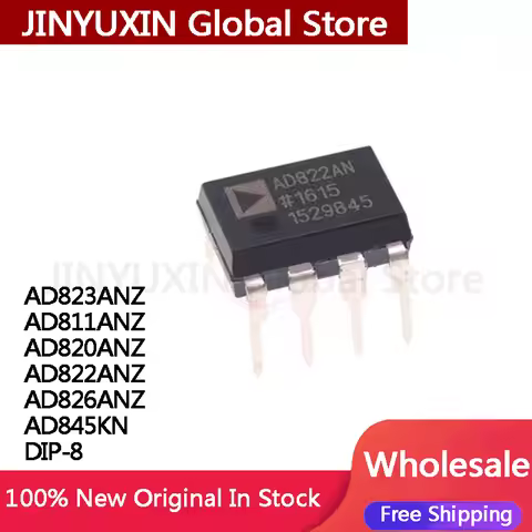5Pcs AD823ANZ AD823AN AD811ANZ AD811AN AD820ANZ AD820AN AD822ANZ AD822AN AD826ANZ AD826AN AD845KN DI