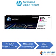 HP 206A Magenta Original LaserJet Toner Cartridge [W2113A]