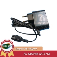 Original AC Adapter 6.195-094.0 Powe Supply For KARCHER Vacuum Cleaner 22V 0.75A Charger 6.195-095.0
