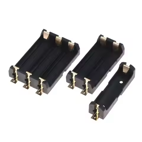 AA SMT Battery Holder SMD Battery Case AA Battery Box 1/2/3 Slot AA SMT Battery AA Batteries Standar