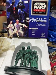 APPLAUSE Star wars CLASSIC BOUNTY HUNTERS STATUE STATUETTE BOBA FETT  BOSSK ZUCKUSS