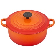 CAST IRON - TRADITION ROUND CASSEROLE  26CM FLAME 2ND
