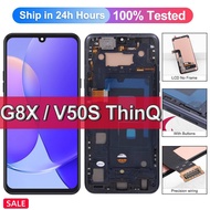 LCD For LG G8X ThinQ V50S LMG850EMW / LM-G850 / LM-V510N Touch Screen Digitizer Assembly Replacement