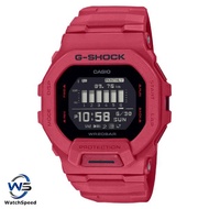 Casio G-Shock GBD-200RD-4D G-SQUAD Sporty Vibrant Red Mobile Bluetooth Watch