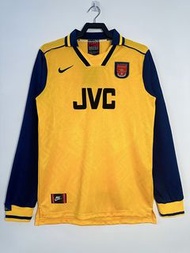 Arsenal 94-96 away retro long sleeve jersey