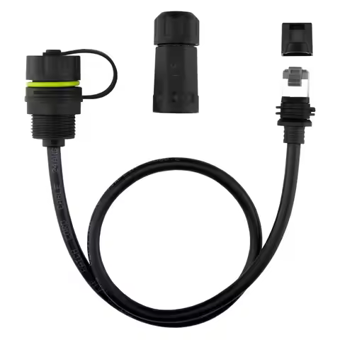 50/100 CM Starlink Ethernet Adapter Gen 3/Mini,Starlink Mini Cable Extension to RJ45 Coupler IP68 Wa