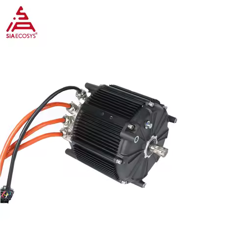SiAECOSYS SIASZD150A-65 Electric Motorcycle Mid Drive Motor 72V 96V PMSM 6000W 21000W IP67 Waterproo