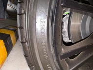 Bridgestone Potenza S001, 205/45/R17, 24年第50個星期制