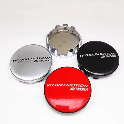 4pcs 59mm 55mm Work Emotion Wheel Center Cap Hub Cover Auto Rims Dust Proof Hubcaps Emblem Car Styli