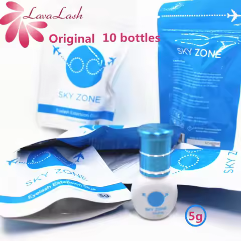 Original Korea 5g Sky Zone Glue Eyelash Extensions Glue Low Irritation 1-2s Fast Dry Retention 6-7 W