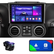 10.2 Inch Car Radio Stereo GPS Navigation for Jeep Wrangler JK Compass Grand Cherokee Dodge Ram Buil