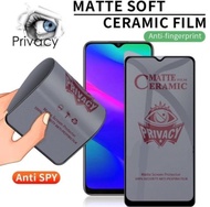 Anti Gores SPY ( INFINIX SMART 5 / SMART 6 RAM 3 GB / HOT 10 LITE ) Tempered Glass Anti Gores Ceramic Privacy Spy Matte - PGC SHOP ACC