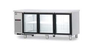 《利通餐飲設備》304#箱體 台灣製造6尺玻璃門工作台冰箱 冷藏展示工作台冰箱 冷藏玻璃冰箱 冷藏櫃