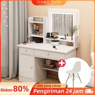 DREAM HOME FURNITURE MEJA RIAS/ MEJA RIAS DENGAN CERMIN/ MEJA RIAS MINIMALIS/ MEJA PENYIMPANAN/ MEJA