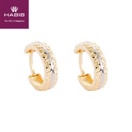 HABIB Oro Italia Cataleya Gold Earring, 916 Gold
