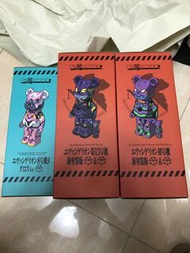 Evangelion Bearbrick 新世紀福音戰士 13號機 8號機 初號機