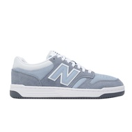 New Balance 480 NB Retro Shoes Unisex Blue White Suede Men's Women's Sports [YUBO] BB480LEB D