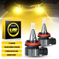 AUXITO 2PCS 30W 4000LM H11 LED Fog Lamp Led Bulb 4000LM 9006 HB4 880 881 5202 PSX24W LED Car Fog Lig