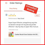 ◩ ∈ ✤ 1PC Canker Mouth Sore Solution Para sa Singaw 4ml