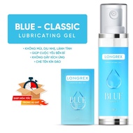 (7ml pack) BLUE water-based Longrex lubricant Gel for lasting lovemaking 7ml pack