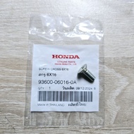 Oil Cover Mounting Nut (6x16 Screw) [93600-06016-0A] Genuine Center/Dream Kurusapha/Dream Tail Round