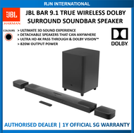 JBL BAR 9.1 True Wireless Surround Soundbar speaker with Dolby Atmos®/Ultimate 3D sound experience -1Y official warranty