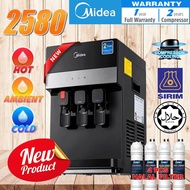 MIDEA Mild Alkaline Hot & Warm & Cold Tabletop Water Dispenser 2580 / 1630 - Compressor Cooling - 4 