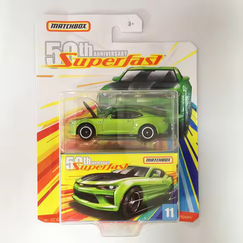 Matchbox 2019 GBJ48 17 CHEVY CAMARO 1:64 Collection diecast alloy car model gift