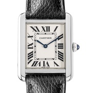 A price [9.8 new] Cartier tank series fine steel quartz watch ladies watch W5200005