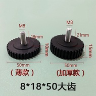 Xinhuiyang 50 Diameter Thickened Large Tooth Adjustable Feet m8 Plastic Adjustable Feet Electronic S