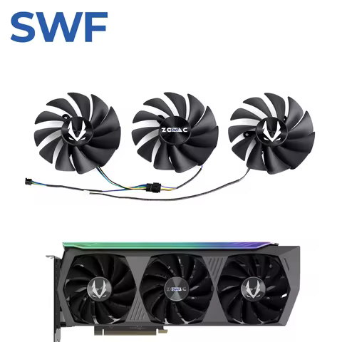 GA92S2U Cooling Fan For ZOTAC RTX 3070 Ti 3080 3090 Trinity OC Graphic Video Card Cooler Fan GFY0921
