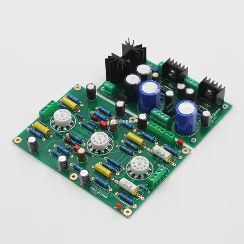 Standard Edition Hifi RIAA MM EAR834 Tube Phono Stage Amplifier board + DC260V Power Supply Board