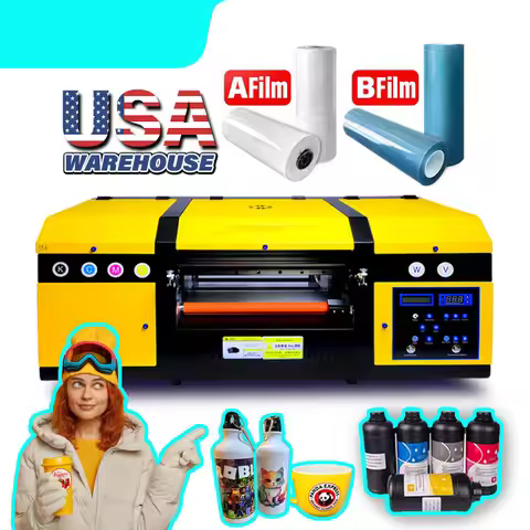 Impresora Imprimante Uv Dtf A3 Double Head Industtial Grade Uv Dtf Printer Set for Uv Dtf