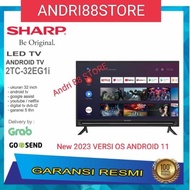 DISKON! TV LED sharp 32 inch Android TV