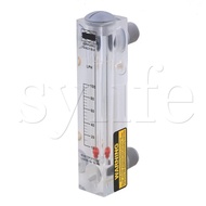Plastic SS304 10-100LPH Panel Type Liquid Flowmeter Water Flow Measuring Meter LZS-15