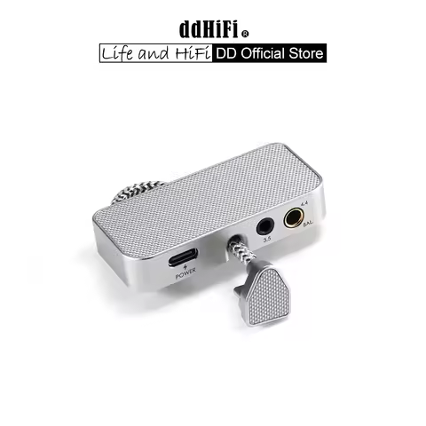 DD ddHiFi TC44Grip Hi-Res DAC/AMP | Dual CS43198 and SGM8262-2 | 32bit/768kHz & DSD256 | 60W PD Fast