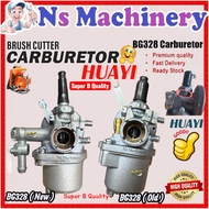Original Huayi Carburetor BG328 SUM328 Fr3001 Tanaka Tanika Grass Cutter Carburetor Mesin Rumput