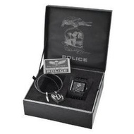 《十八番》POLICE 浴血任務終極圖騰腕錶項鍊禮盒(全球限量)