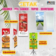 (free design)PRINT BANNER TRIPOD X BANNER STANDING BANNER PRINT BANNER DOORFRAME ROLL UP BANNER X BA