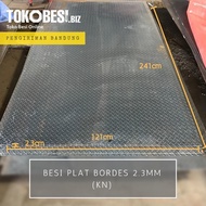 Besi Plat Bordes 2.3mm (kn) murah