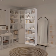 SB FURNITURE SB FURNITURE ชุดตู้เก็บของ ขนาด 80 ซม. รุ่น Trixx (ตู้สูงโล่ง โต๊ะทำงาน) สีขาว