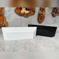 Wooden altar decoration shelf - white and black decorative shelf (size: 50x20) altar table altar