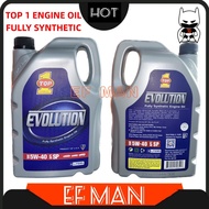 🇺🇸 TOP1 5W40 FULLY SYNTHETIC ENGINE OIL GASOLINE DIESEL 4L EVOLUTION XK-88 5W-40 CASTROL SHELL BIO R
