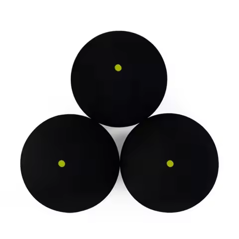 Red Blue Dots Squash Balls Yellow Point Speed Training Squash Racquet Balls 39mm Fast Speed Single D