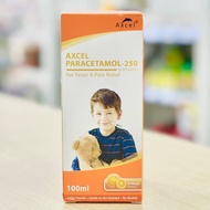[KKM APPROVED] Axcel Paracetamol Syrup 250mg Flavour Orange [Exp:10/2026]