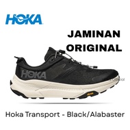 H0ka One One Transport Black Alabaster Hiking Shoes
