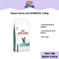Royal Canin Cat Diabetic 3.5kg | Dry Cat Food | Diabetic Diet for Cat | Makanan Kucing Kencing Manis