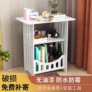 💘&amp;Simple Balcony Living Room Coffee Table Bedroom Bedside Table Rental Room Rental Square Table Corner Table Side Table
