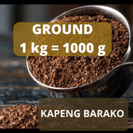 1kg GROUND Purely Organic Freshly Roasted Liberica Coffee beans/ Kapeng Barako
